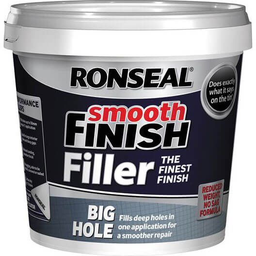 Image of Ronseal Smooth Finish Big Hole Filler 1.2 litre