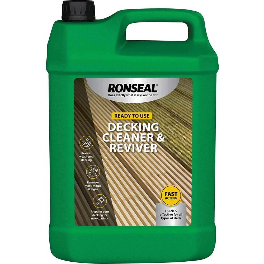 Photo of Ronseal Decking Cleaner 5l