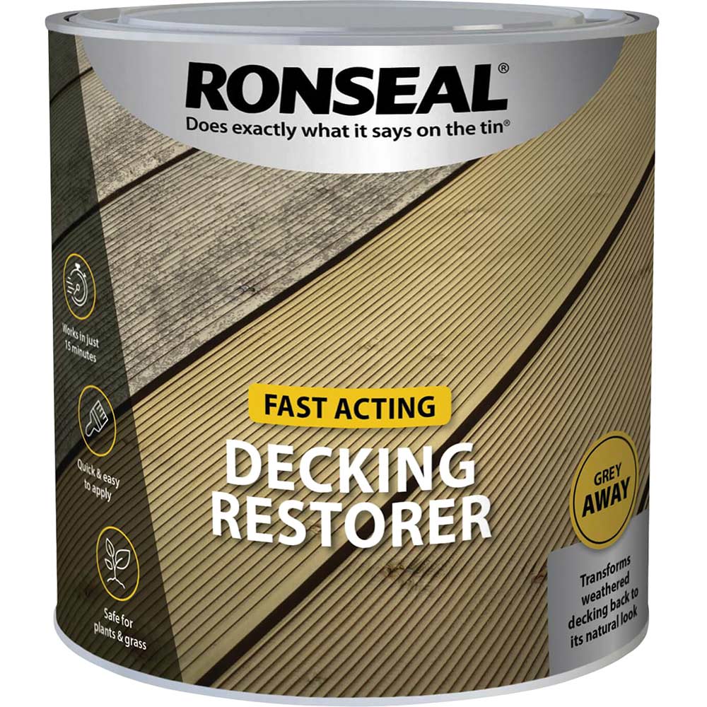 Image of Ronseal Decking Restorer 2.5l