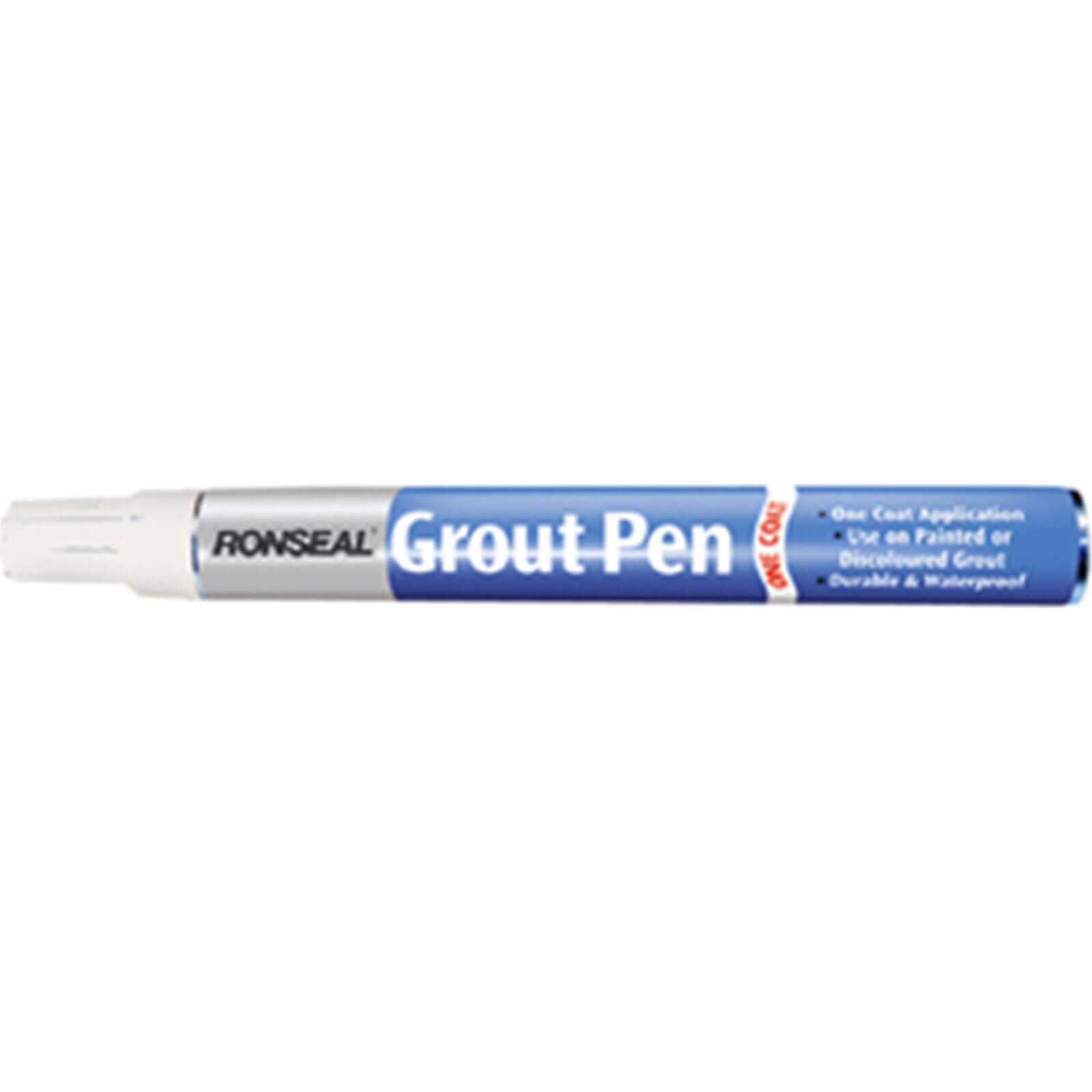 Image of Ronseal One Coat Grout Pen Brilliant White 15ml