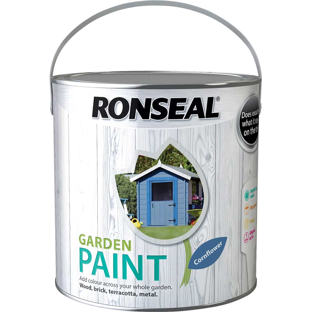 Ronseal General Purpose Garden Paint Cornflower 2.5l