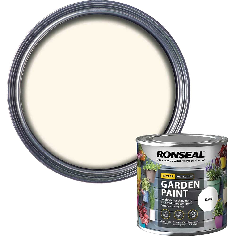 Photo of Ronseal General Purpose Garden Paint Daisy 250ml