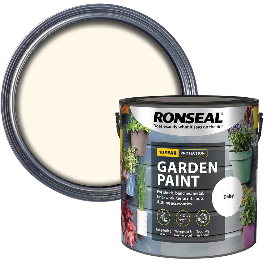 Photo of Ronseal General Purpose Garden Paint Daisy 2.5l