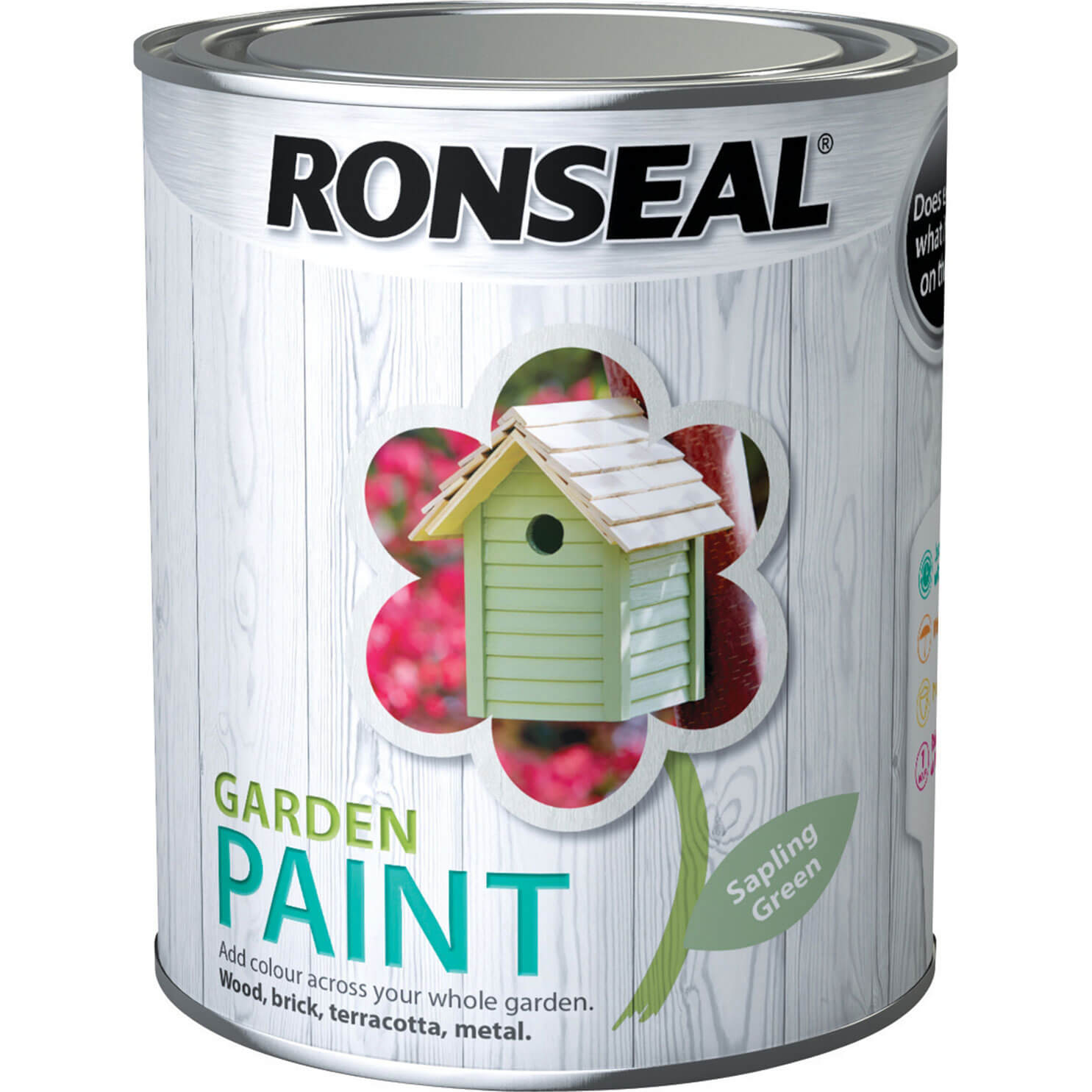 Ronseal General Purpose Garden Paint Sapling Green 750ml