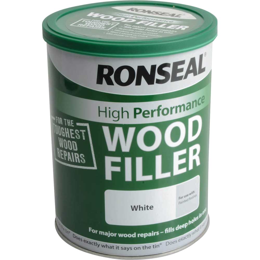 Photo of Ronseal High Performance Wood Filler White 1000g