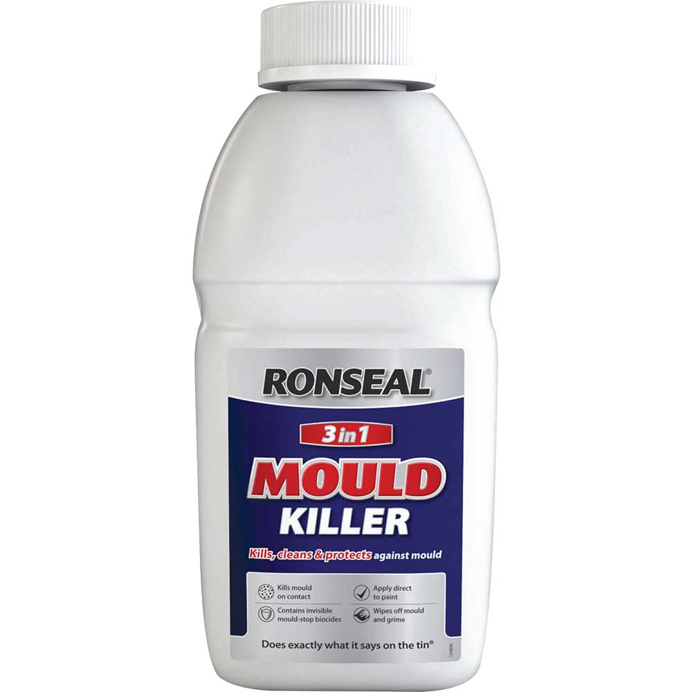 Image of Ronseal 3 in 1 Mould Killer Bottle 500ml