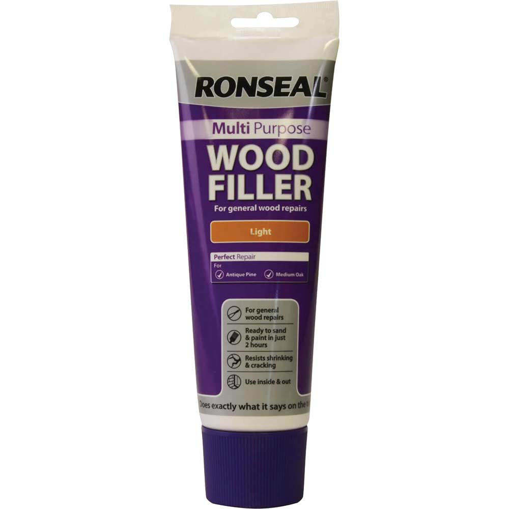 Photo of Ronseal Multi Purpose Wood Filler Tube Light 325g