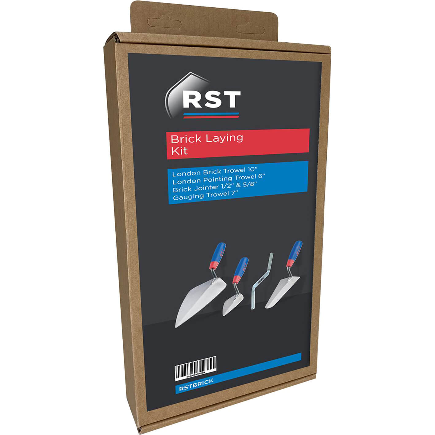 Image of RST 4 Piece Brick Laying Trowel Tool Kit