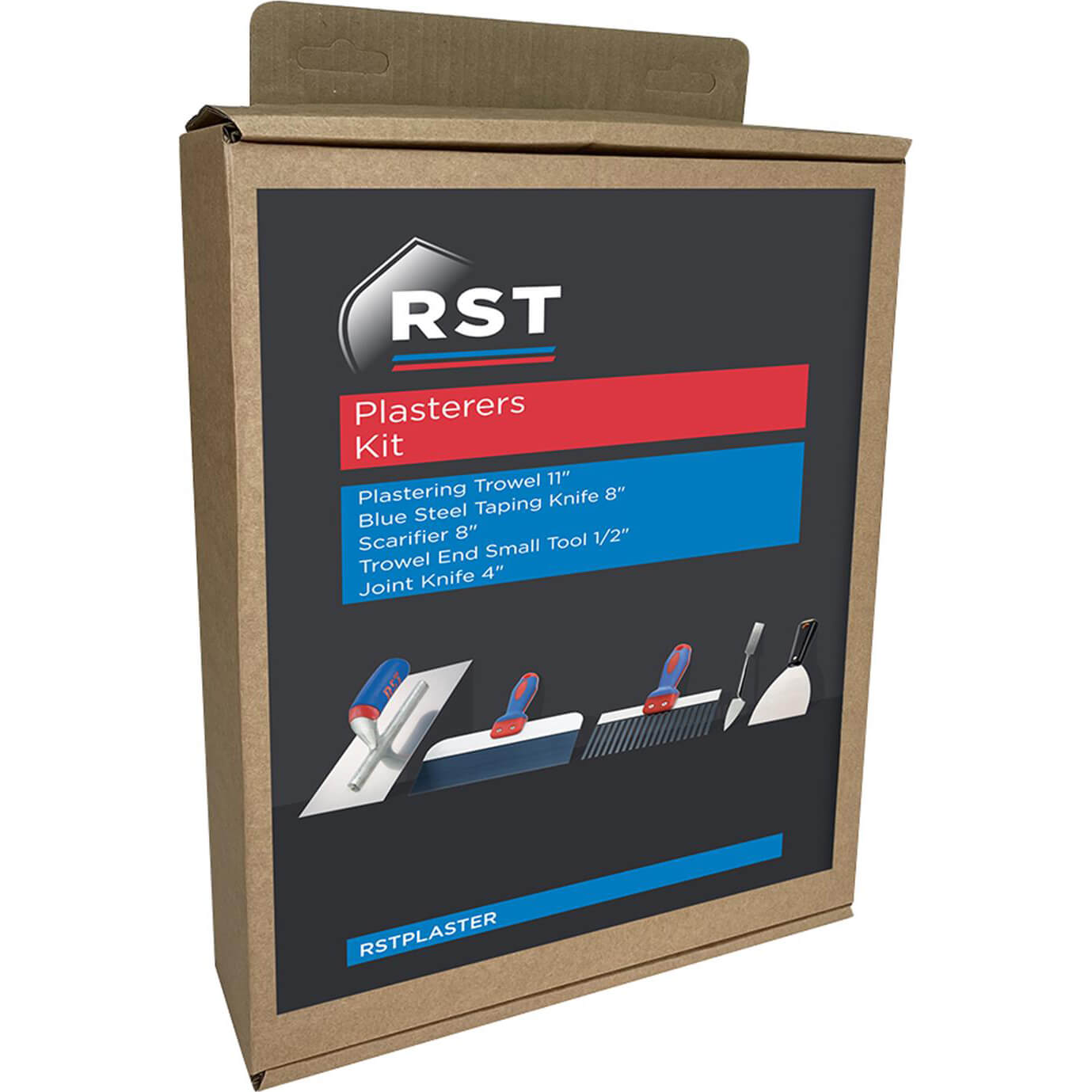 Image of RST 5 Piece Plasterers Trowel Tool Kit