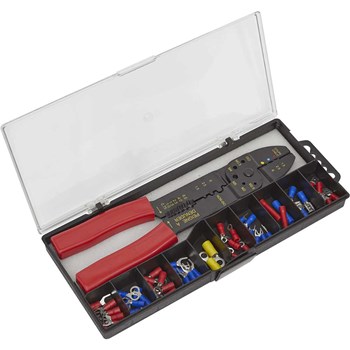 Siegen Crimping Tool and Assorted Terminal Set Price Comparisons | Compare The Build