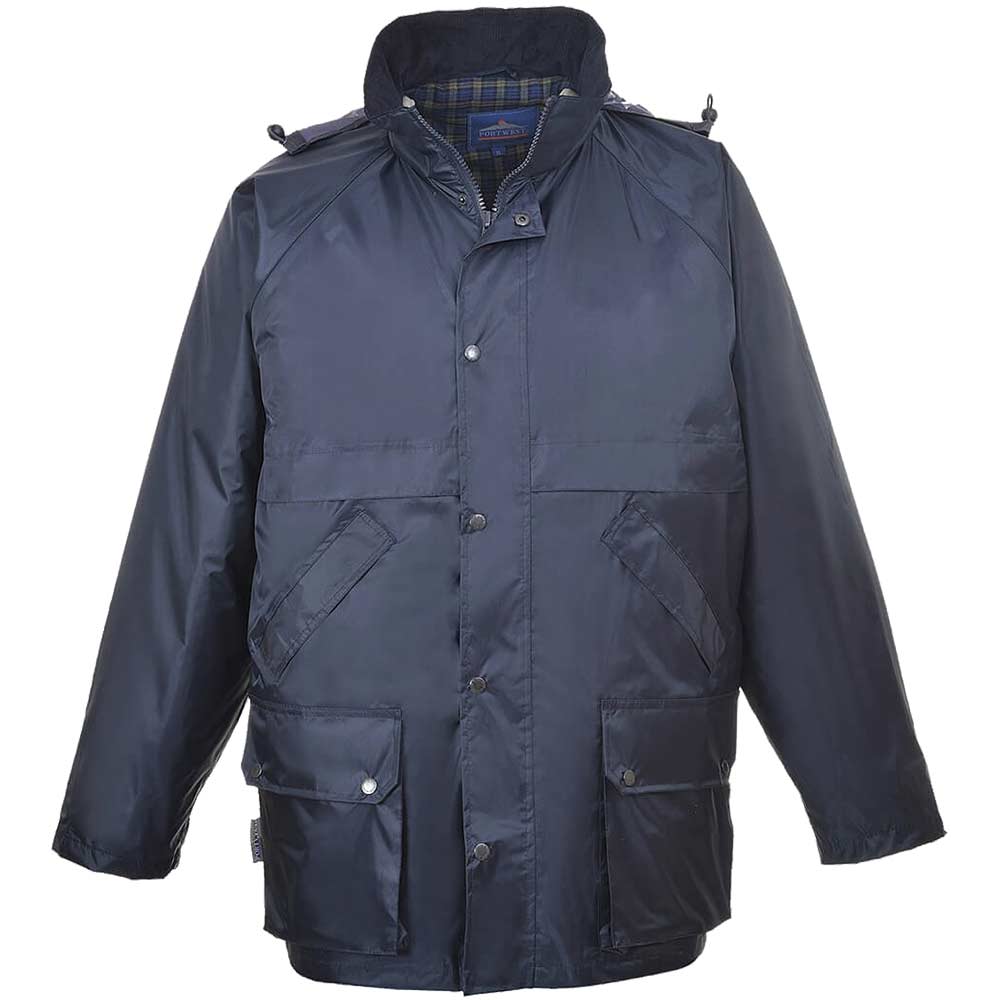 Portwest Mens Perth Stormbeater Waterproof Jacket Navy 4XL