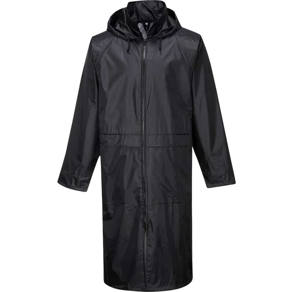 Image of Portwest Classic Rain Coat Black 3XL