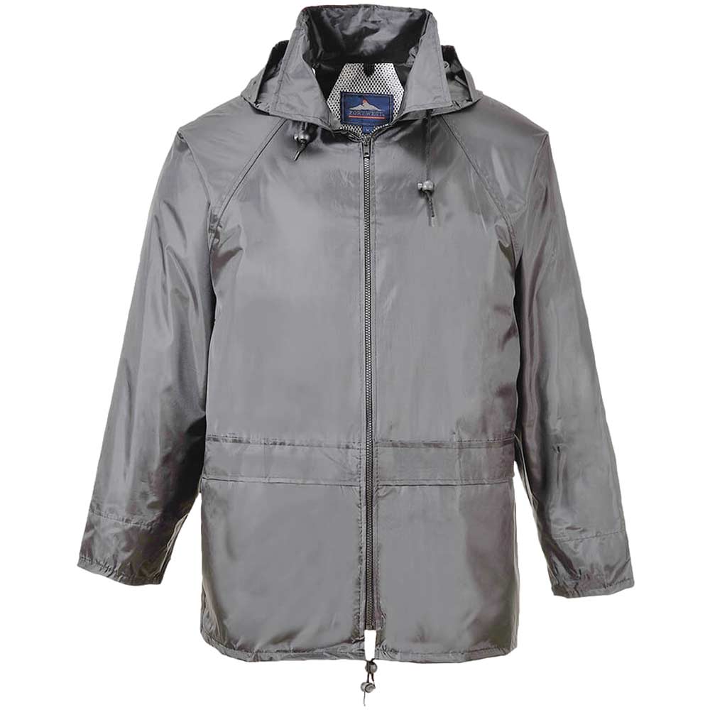 Photo of Classic Mens Rain Jacket Grey L