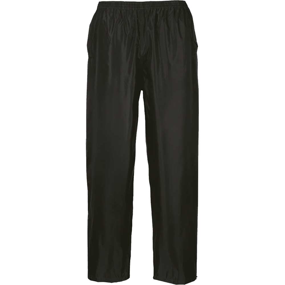 Photo of Classic Mens Water Splash Rain Trousers Black M