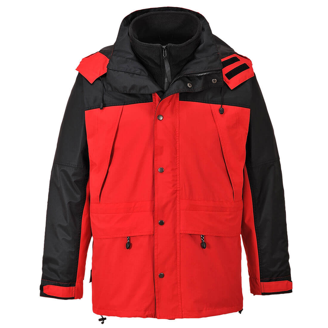 Image of Orkney Mens 3-in-1 Breathable Jacket Red 3XL