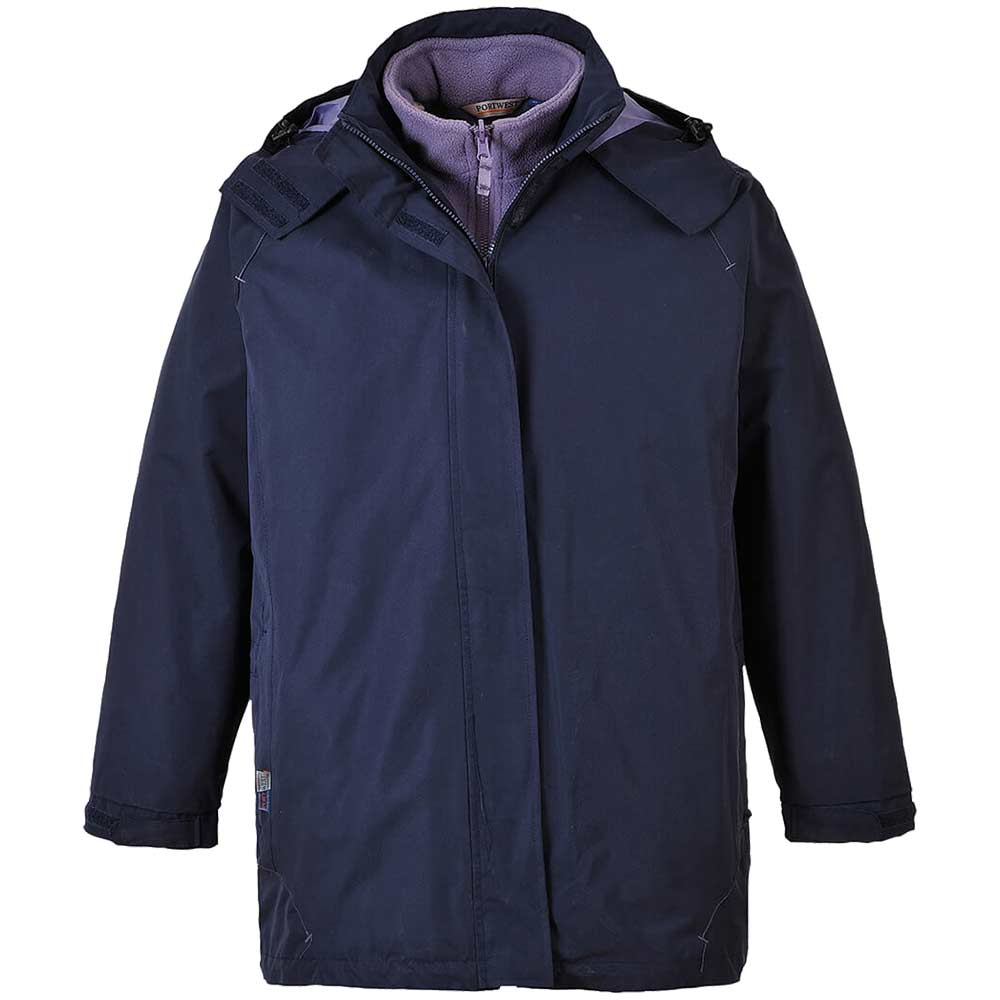 Picture of Portwest Elgin S571 Ladies Jacket Navy XL