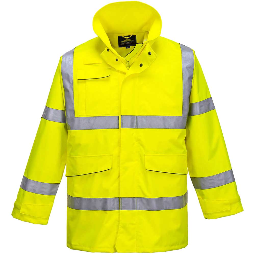 Photo of Pwr Hi Vis Extreme Parka Jacket Yellow S