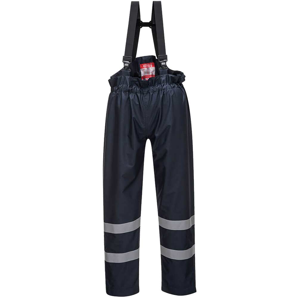 Photo of Biz Flame Rain Trousers Navy 2xl