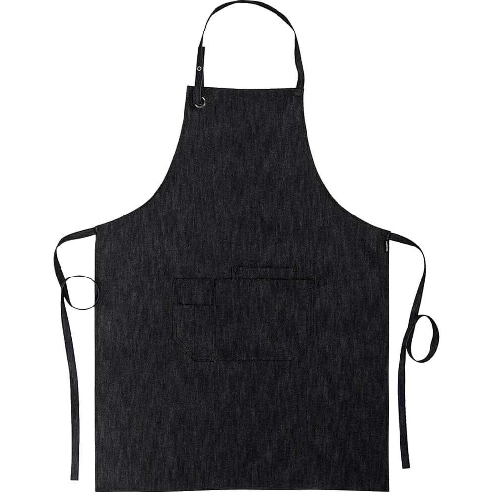 Image of Portwest Canvas Bib Apron Indigo One Size