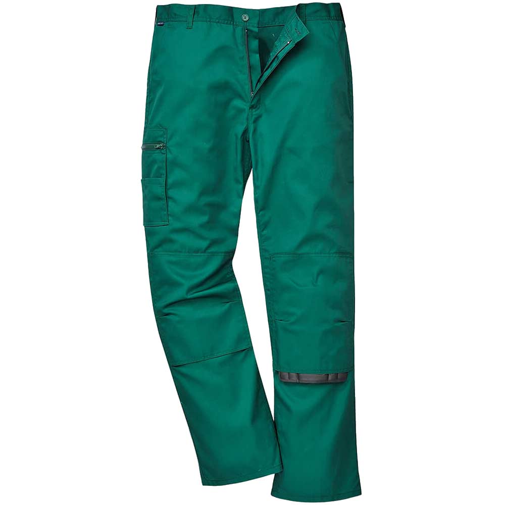 Image of Portwest Bradford S891 Trousers Bottle Green 40" 31"