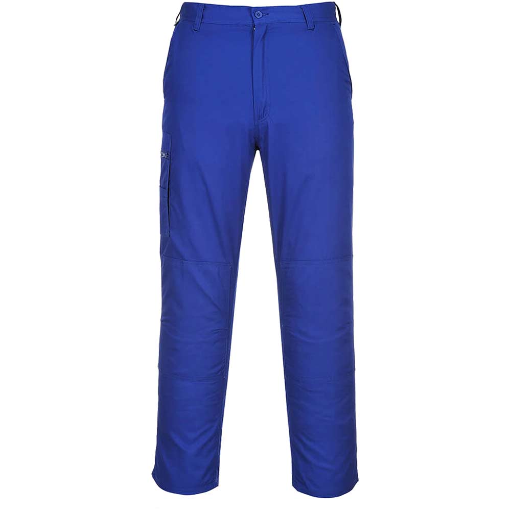Image of Portwest Bradford S891 Trousers Royal Blue 40" 33"