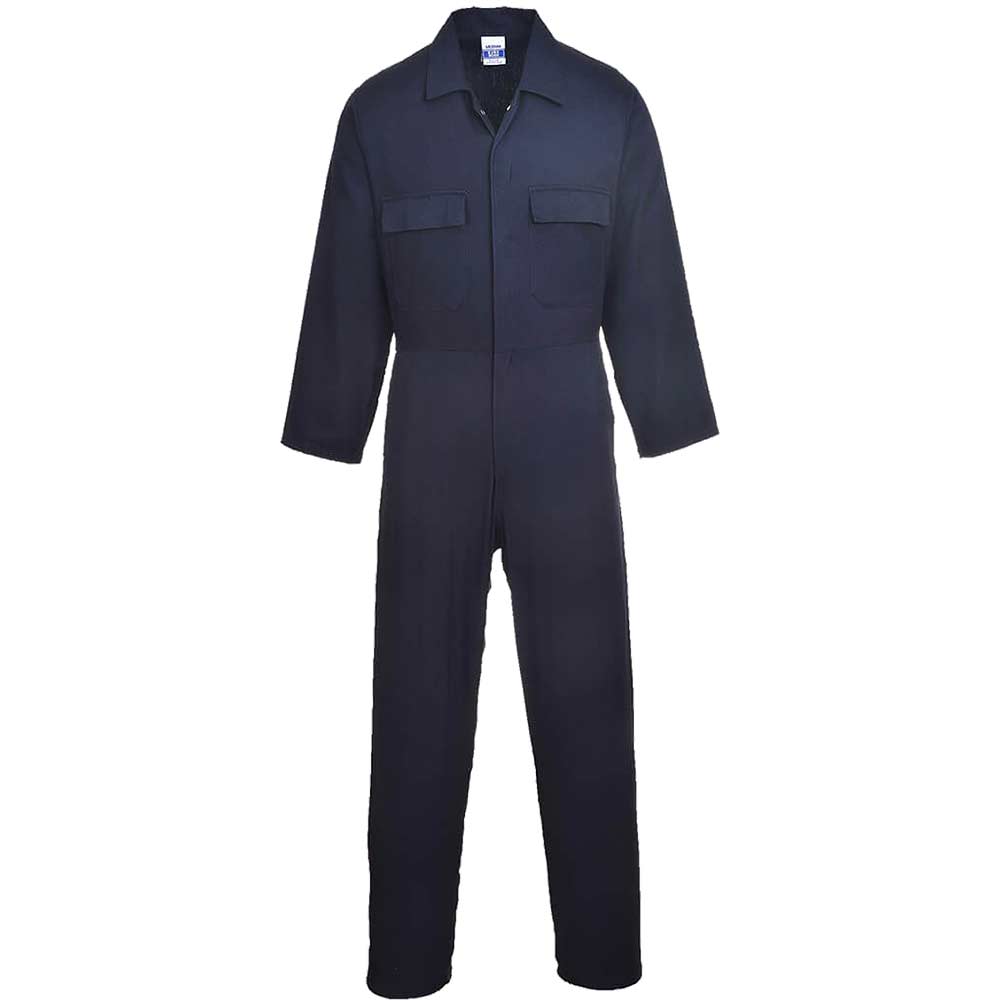 Photo of Portwest S998 Euro Cotton Boilersuit Navy Blue Extra Small 31