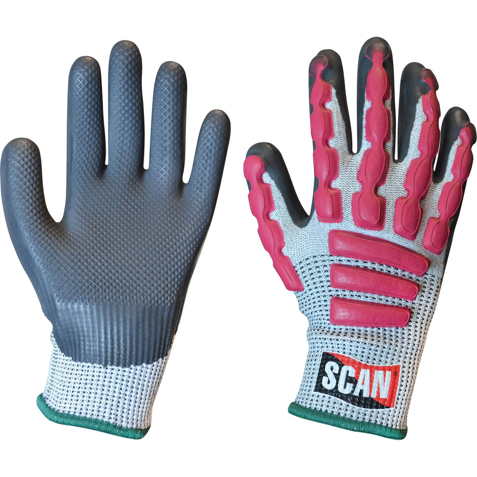 Photo of Scan Anti Impact Latex Cut 5 Gloves M