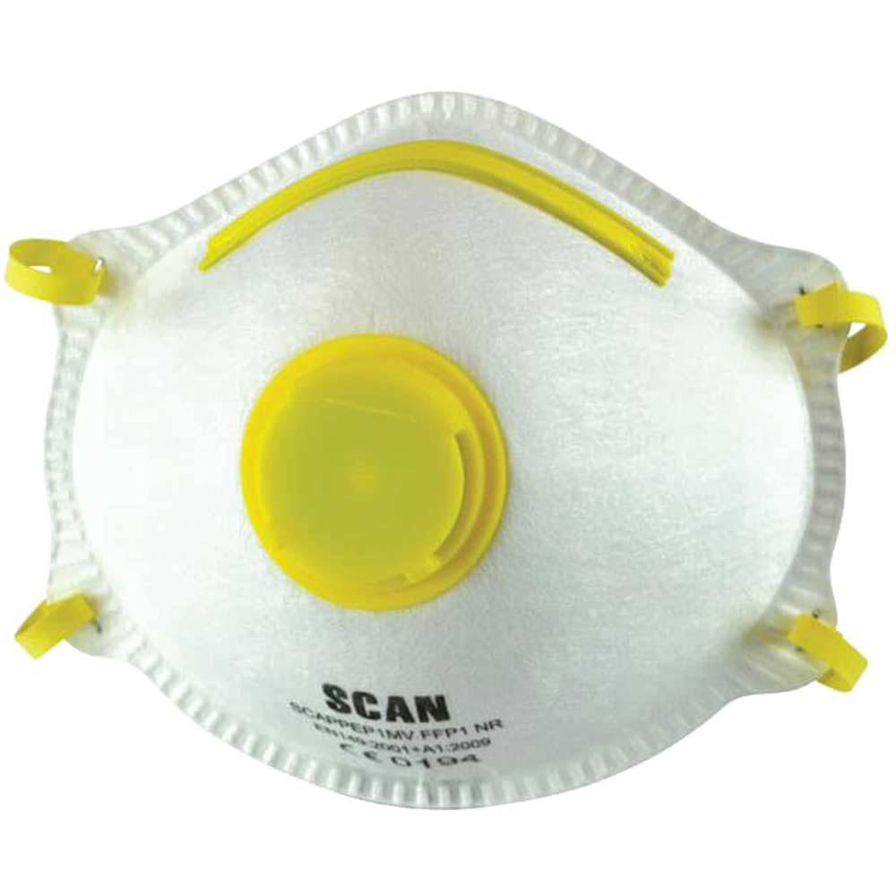 Image of Scan FPP1 Moulded Disposable Dust Mask Pack of 10