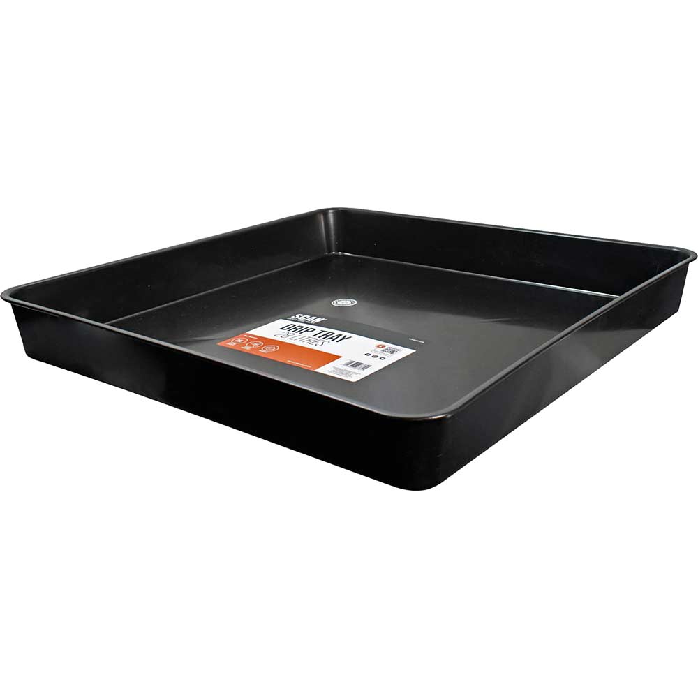 Image of Scan Plastic Drip and Leak Tray 28l