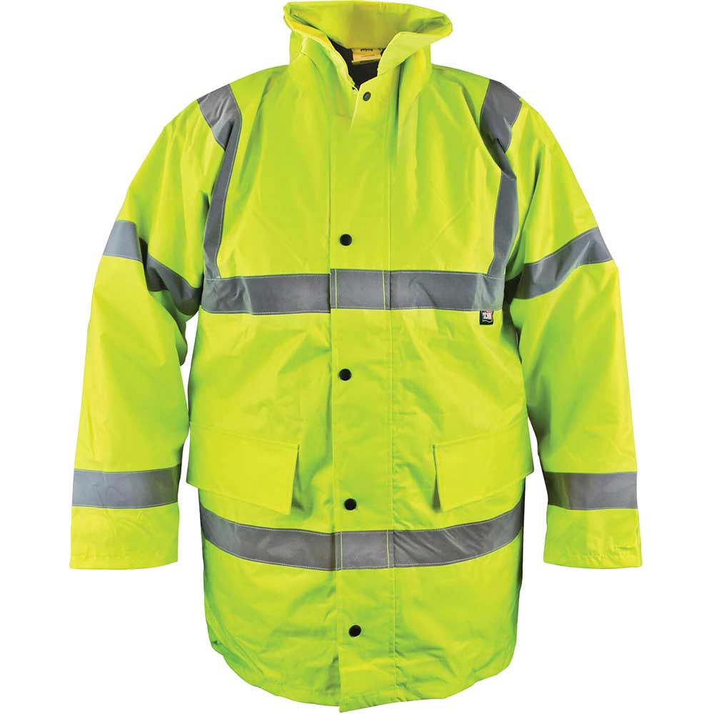 Image of Scan Hi Vis Motorway Jacket Yellow 2XL