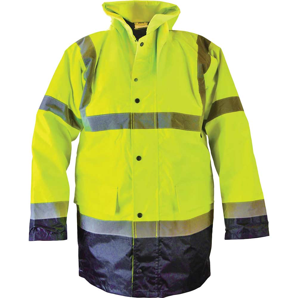 Photo of Scan Hi Vis Motorway Jacket Yellow / Black M