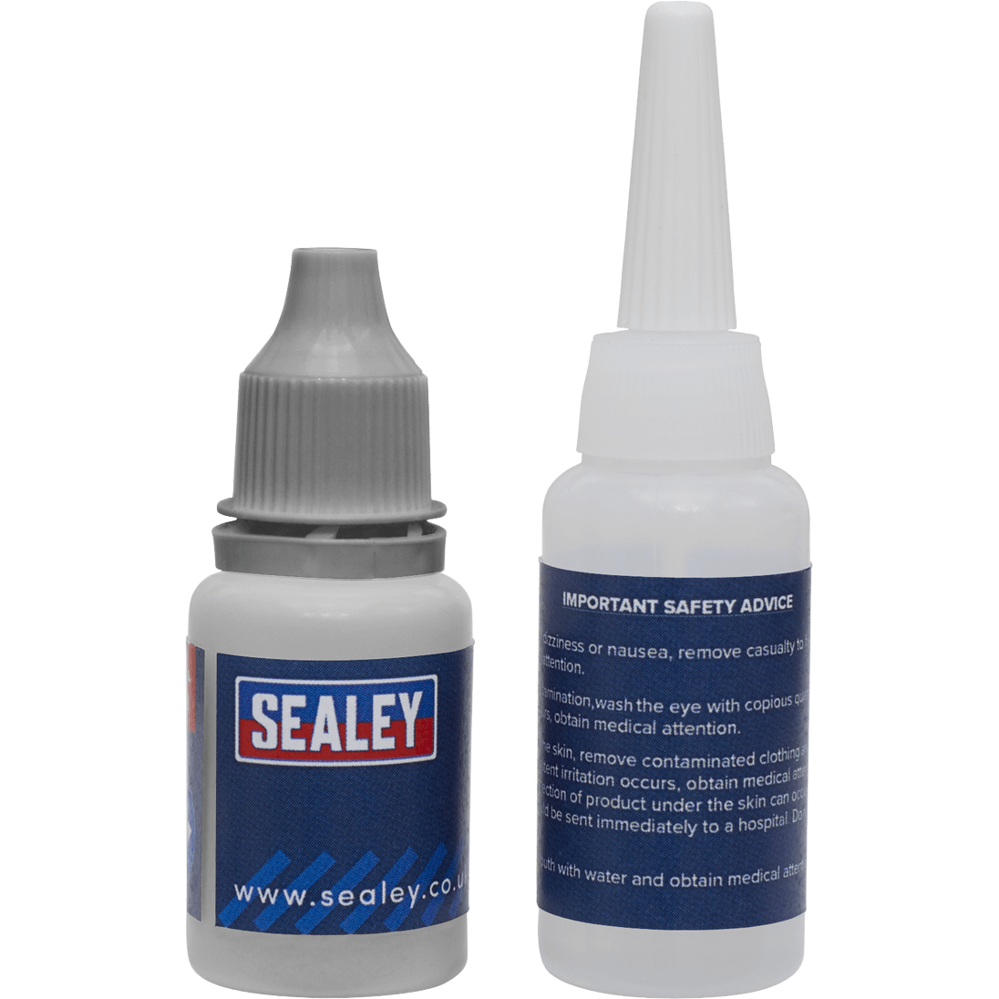 Image of Sealey Fast Fix Two Part Filler and Adhesive Grey 10ml