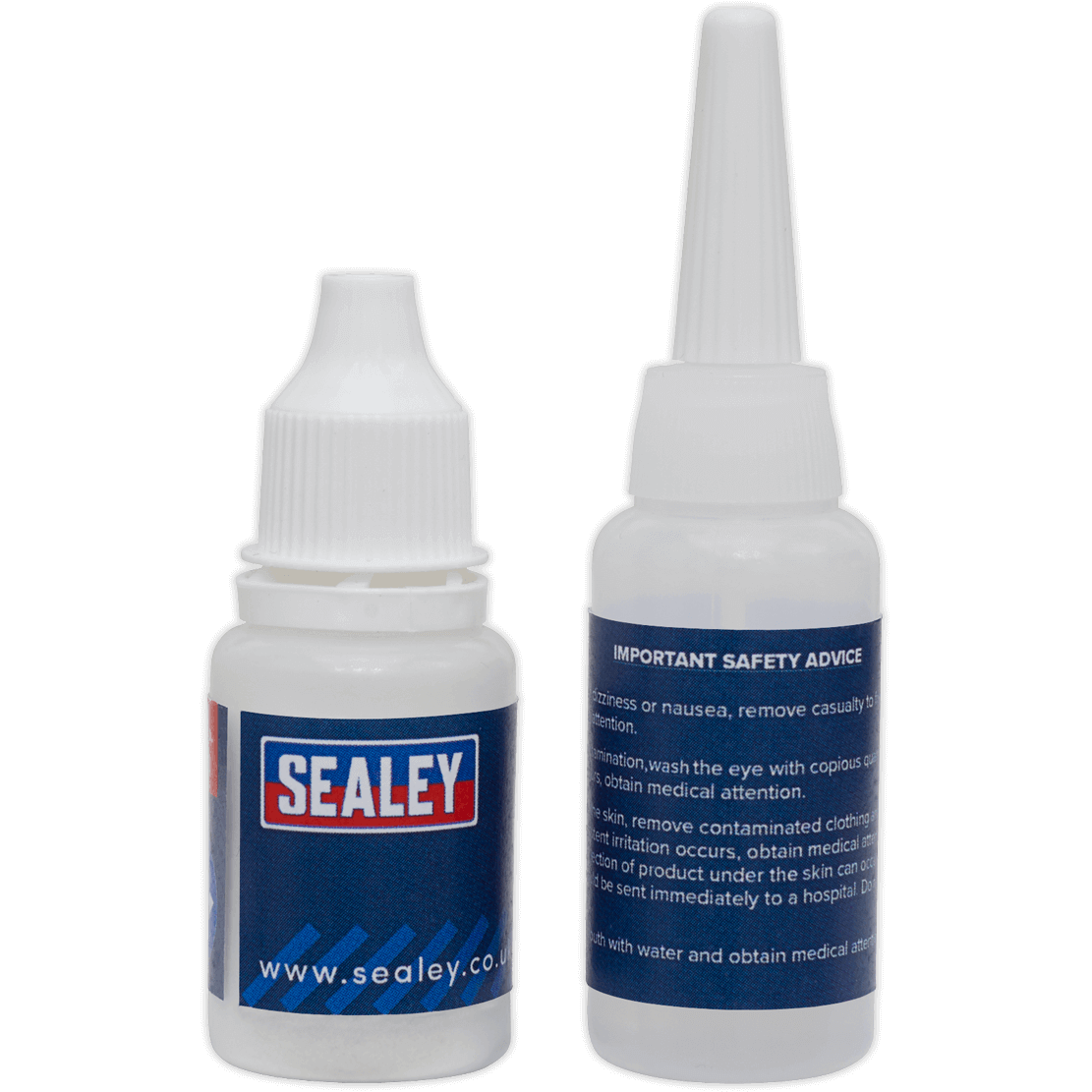 Image of Sealey Fast Fix Two Part Filler and Adhesive White 10ml