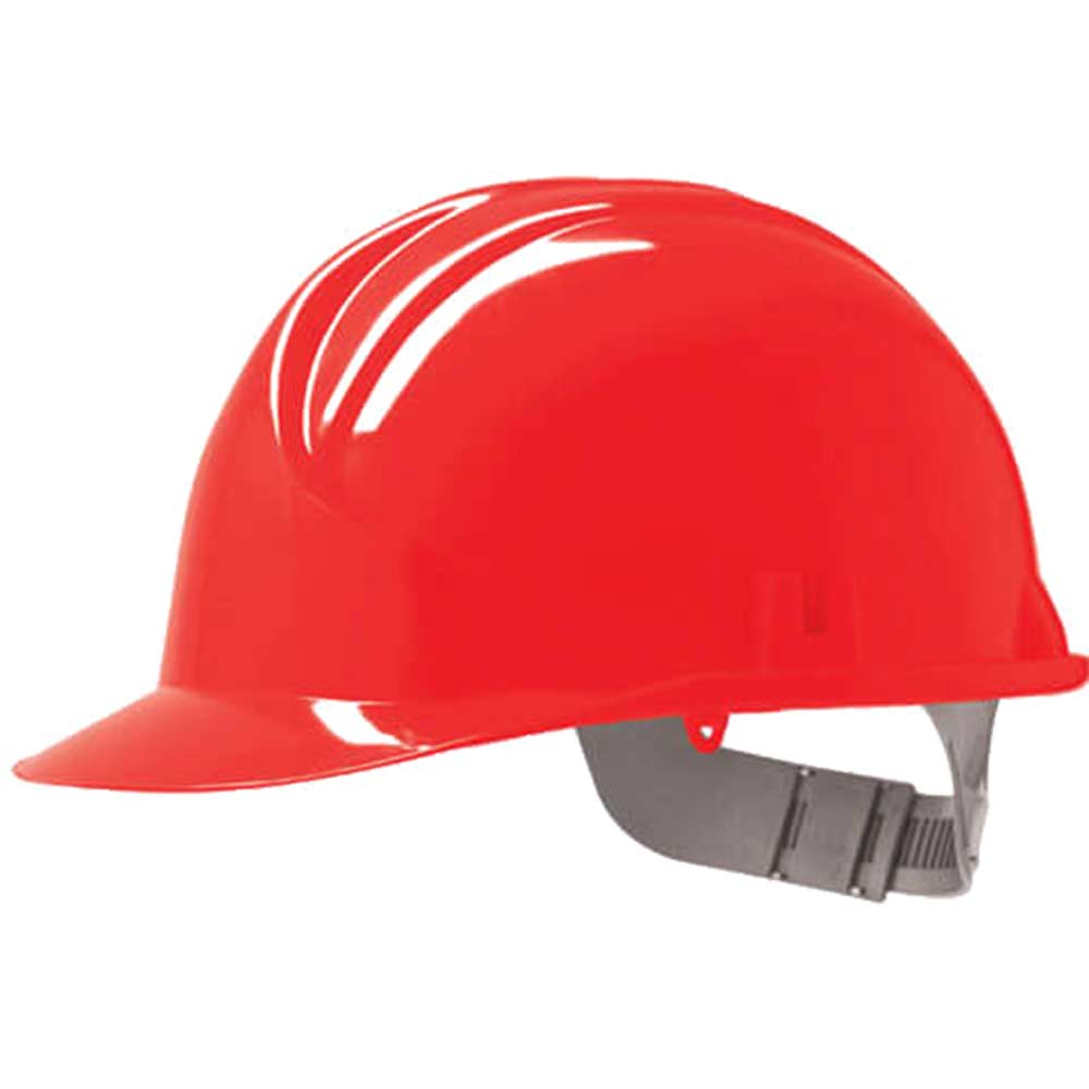 Image of Sirius Standard Safety Hard Hat Helmet Red