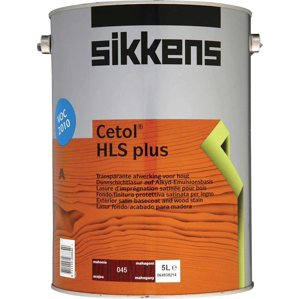 Image of Sikkens Cetol HLS Plus Translucent Woodstain Mahogany 5l