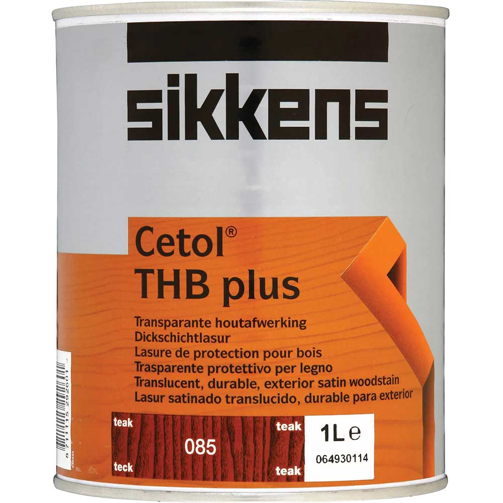 Image of Sikkens Cetol THB Plus Translucent Woodstain Teak 1l