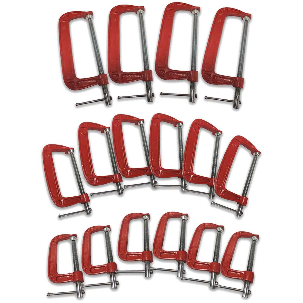 Photo of Sirius 16 Piece G Clamp Mega Set