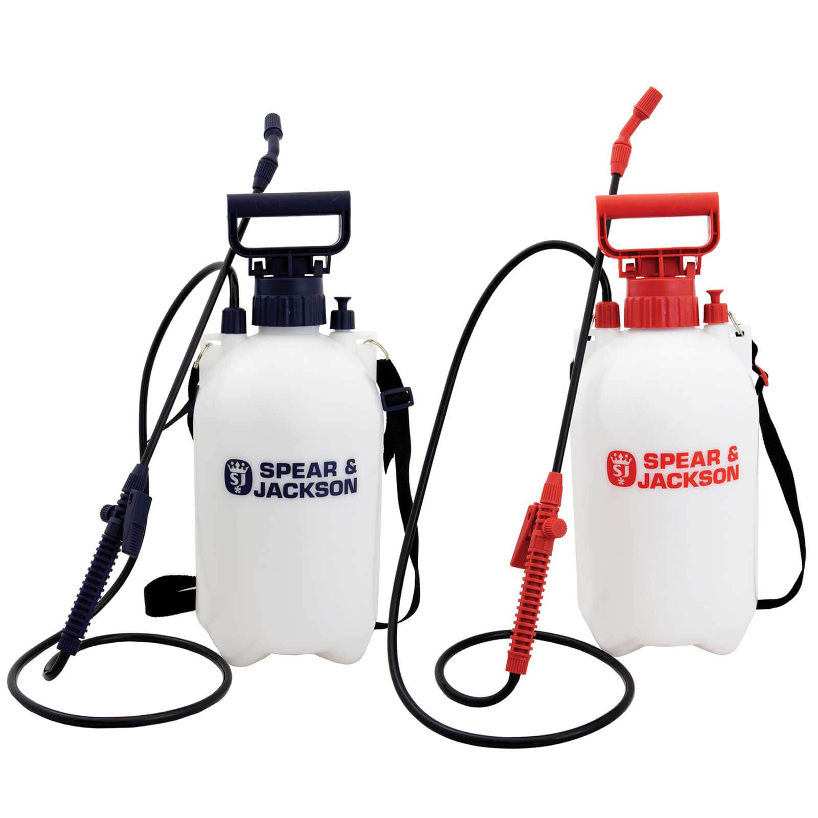 Spear and Jackson 2 Piece Pressure Sprayer Twin Pack Set 5l