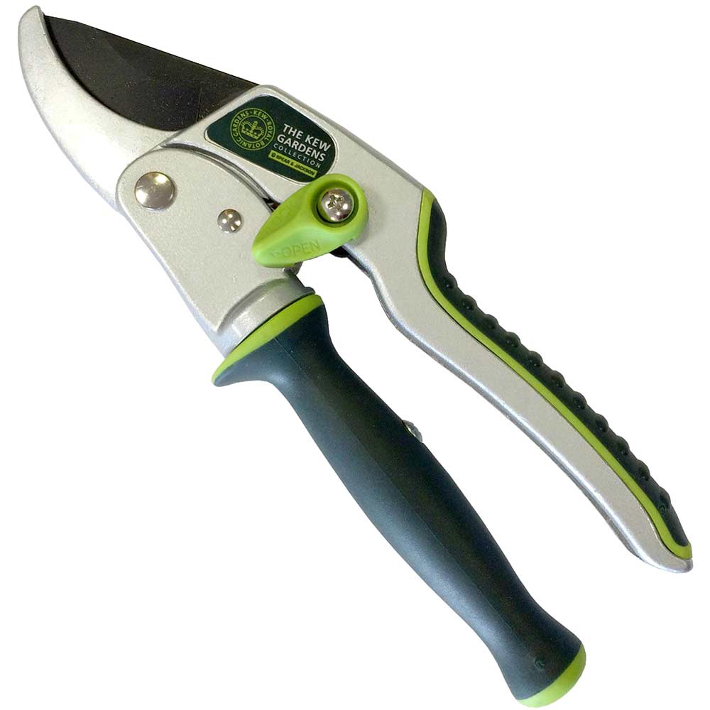 Image of Kew Gardens Ergo Twist Ratchet Anvil Secateurs