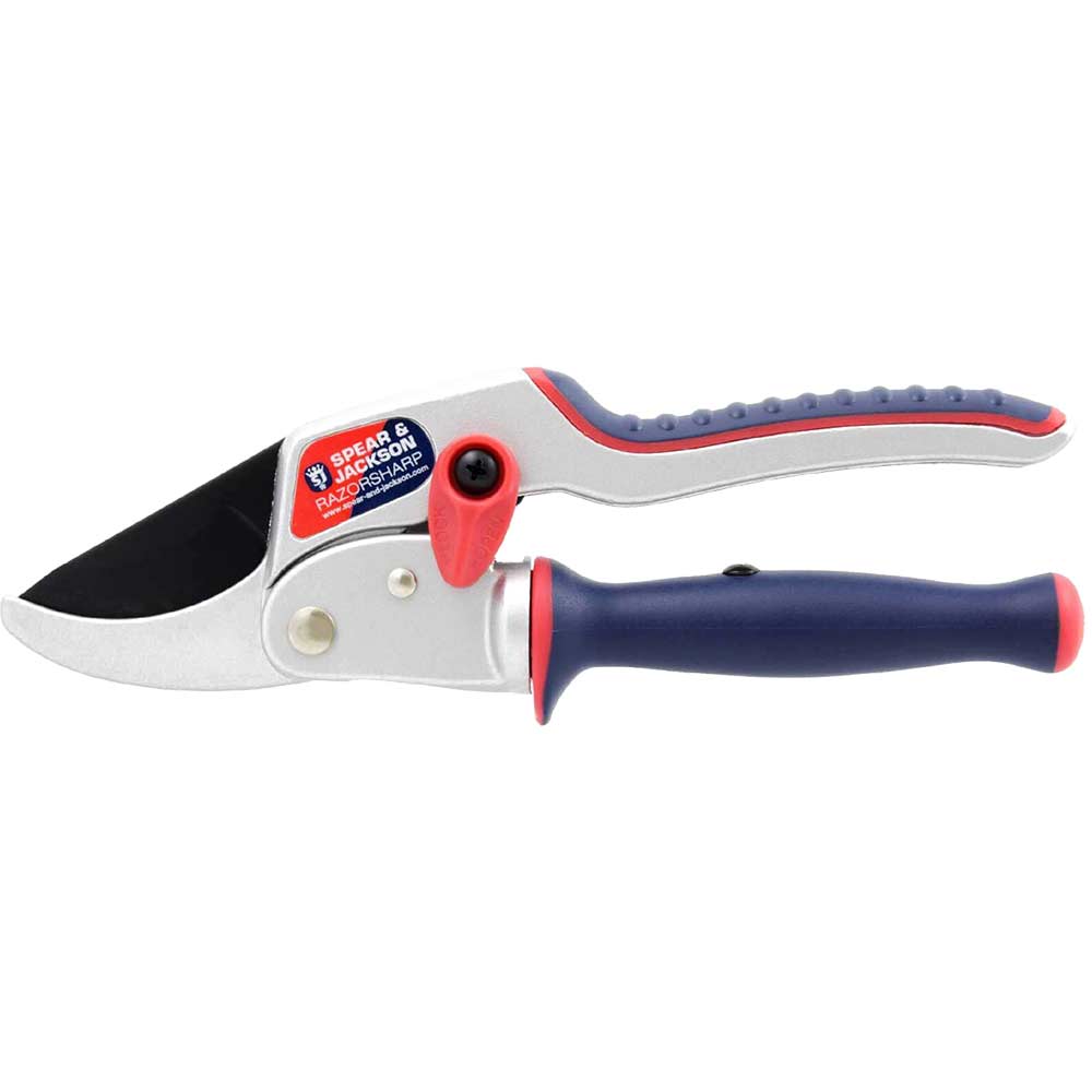 Spear and Jackson Razorsharp Advance Ratchet Action Anvil Secateurs