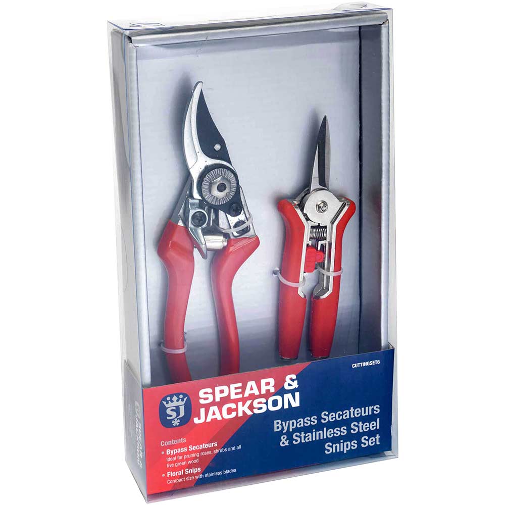 Photo of Spear And Jackson Bypass Secateurs And Mini Snips Set