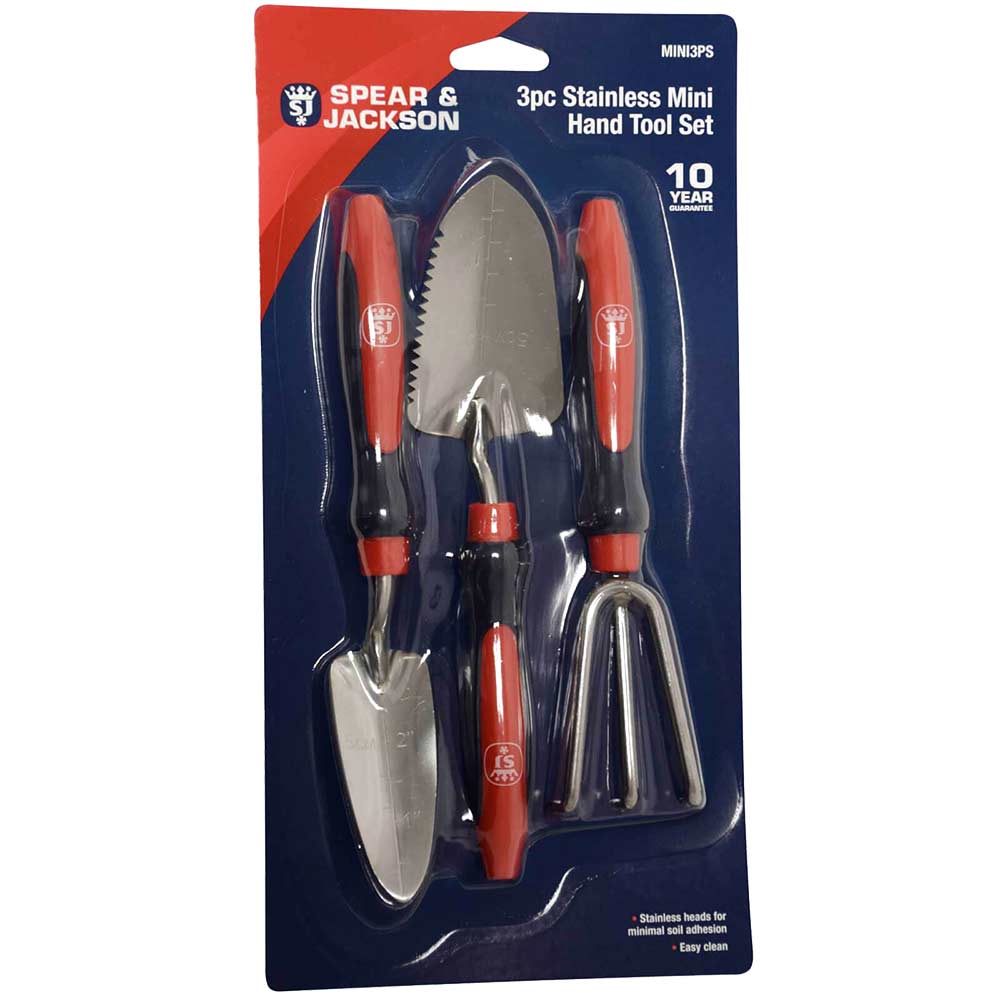 Photo of Spear And Jackson Select 3 Piece Stainless Steel Mini Garden Tool Set