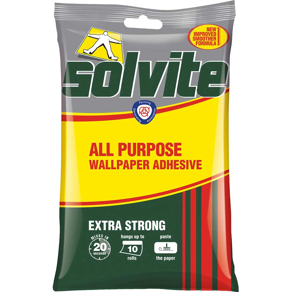 Image of Solvite All Purpose Wallpaper Paste Sachet 5 Roll