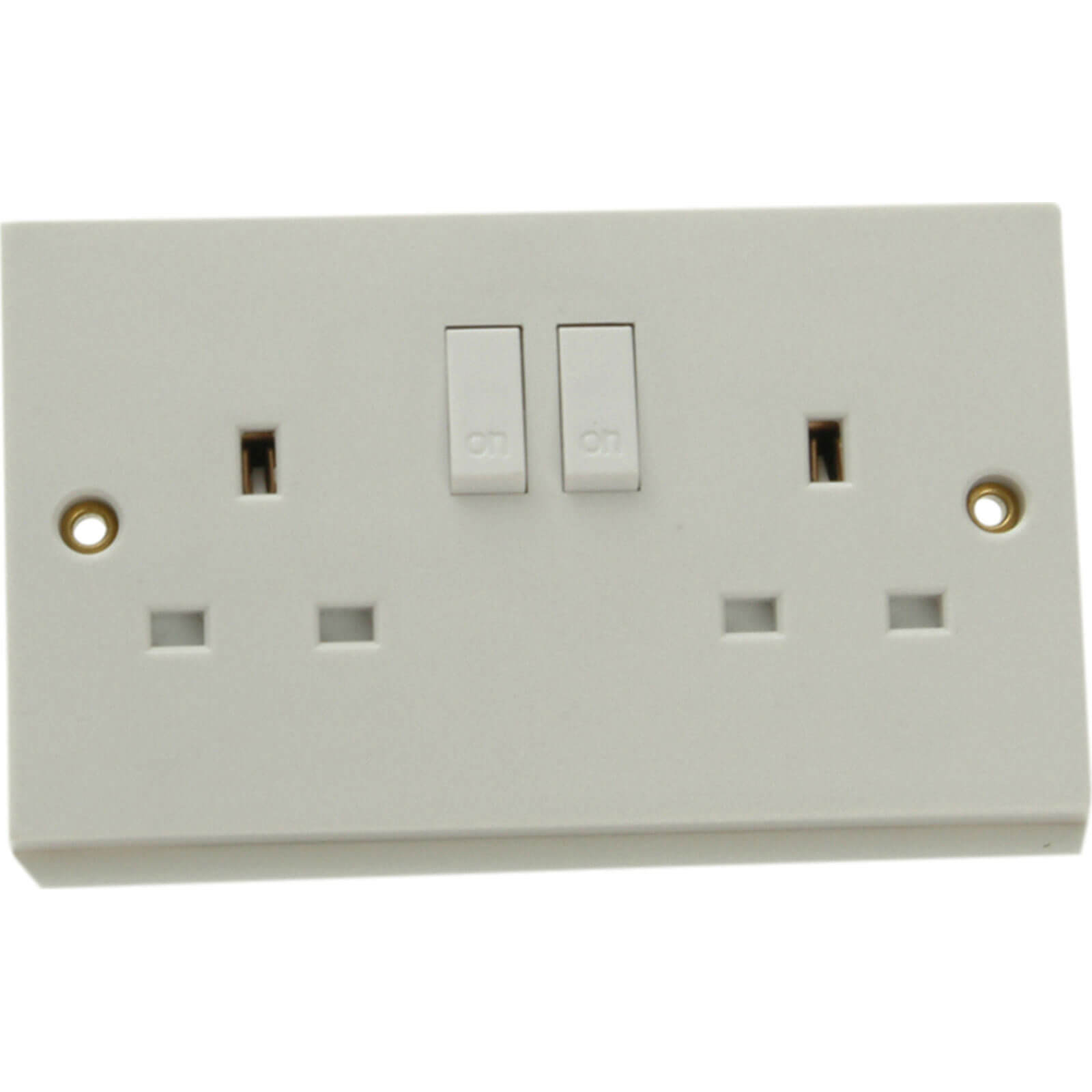 SMJ Double Switched Socket Pack of 1