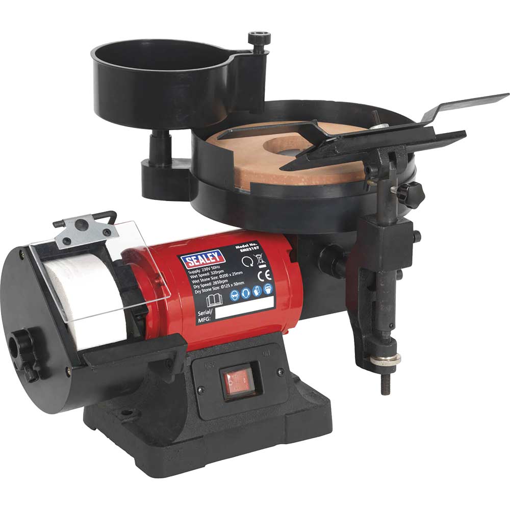 Sealey SMS2107 Wet & Dry Bench Grinder & Sharpener
