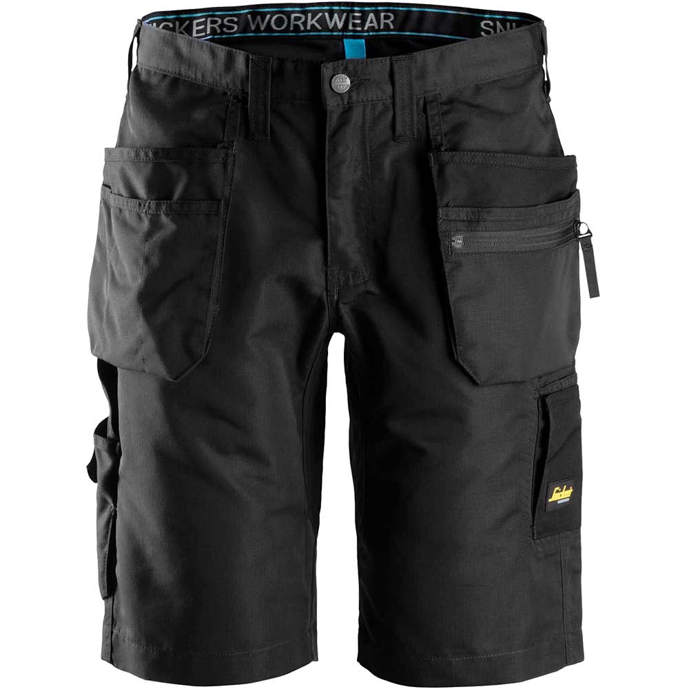 Image of Snickers 6101 Litework Shorts with Holster Pockets Black 30"