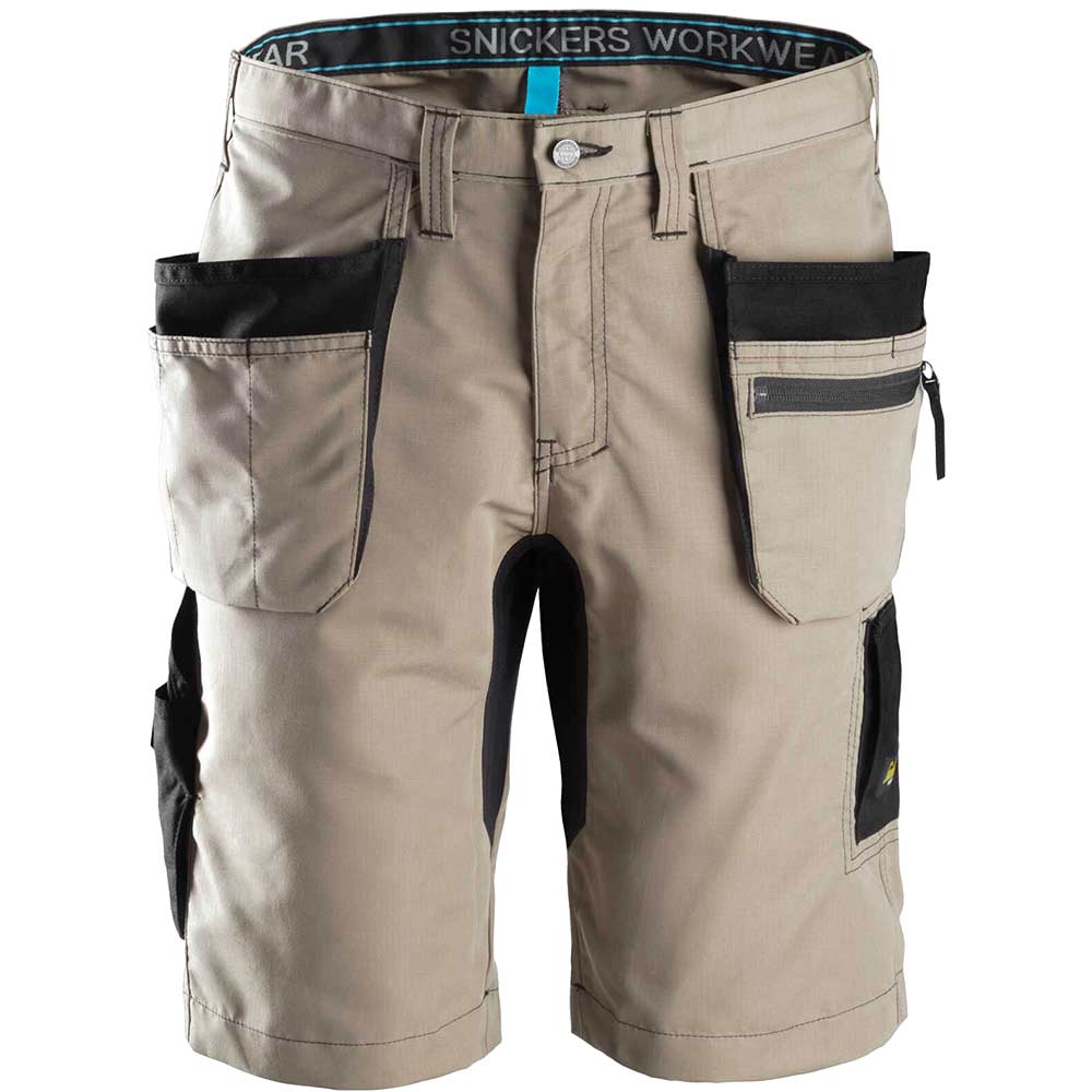 Image of Snickers 6101 Litework Shorts with Holster Pockets Khaki / Black 30"