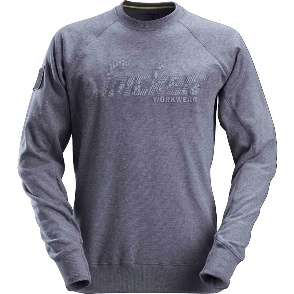 Photo of Snickers 2882 Mens Logo Sweatshirt Blue S