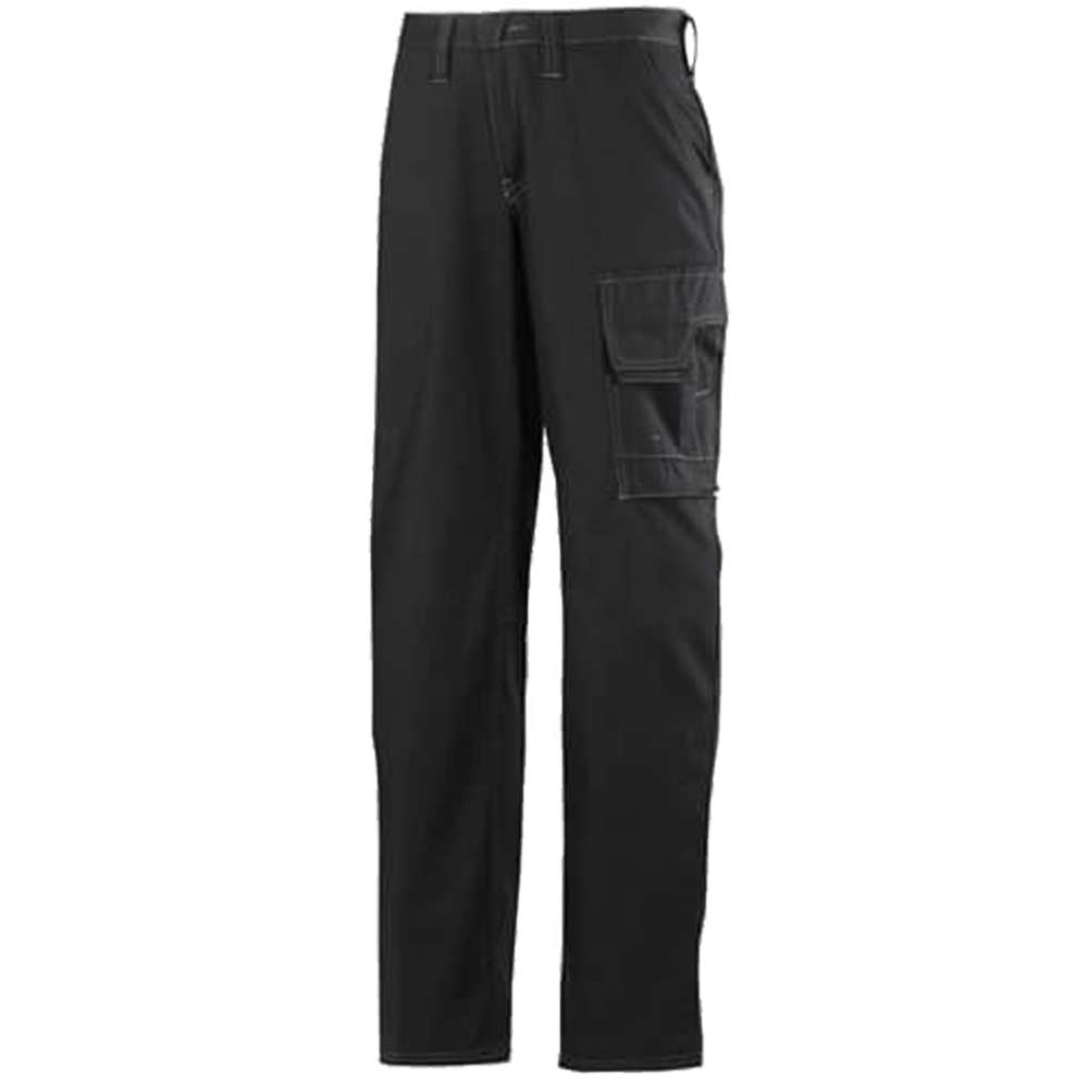 Image of Snickers 3713 Womens Service Line Work Trousers Black 27" 29"