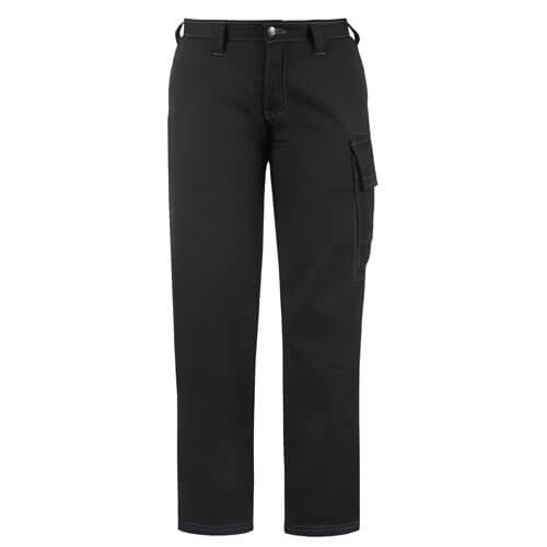 Image of Snickers 3713 Womens Service Line Work Trousers Black 33" 32"
